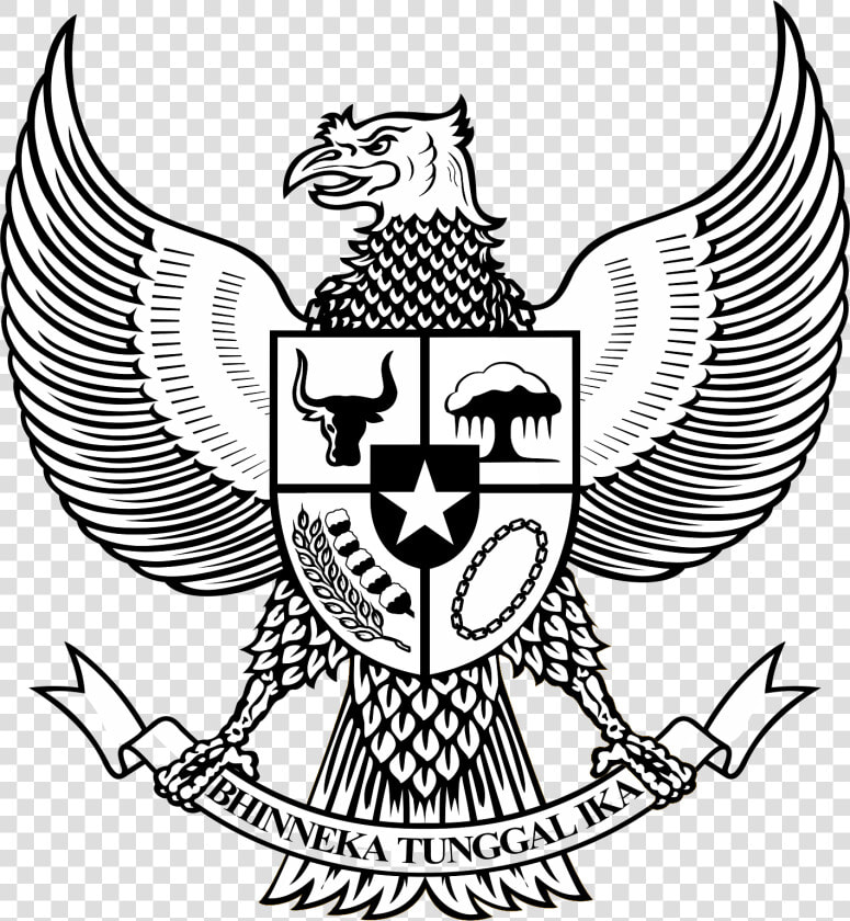 Pancasila Hitam Putih Png  Transparent PngTransparent PNG