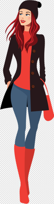 Collection Of Fashion Girl Png High   Beautiful Girl Cartoon Png  Transparent PngTransparent PNG