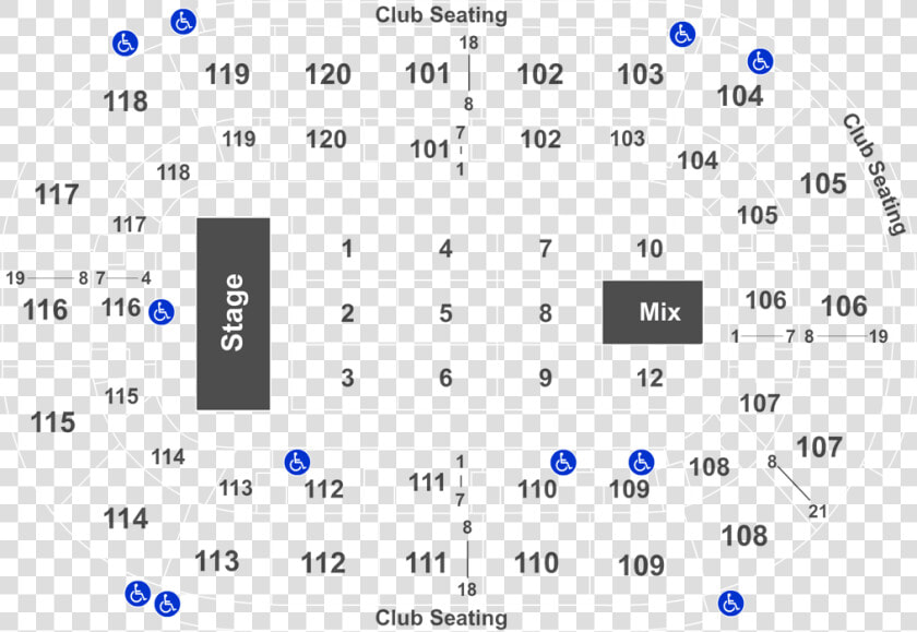 K Rock Centre Seating Chart  HD Png DownloadTransparent PNG