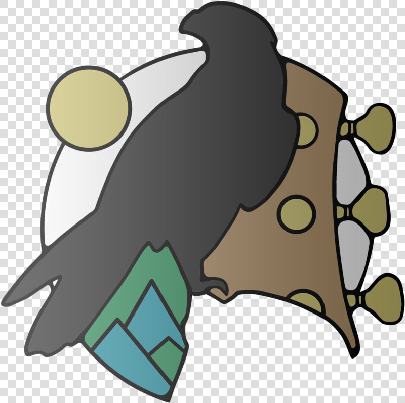 Falconhunter faded   Cartoon  HD Png DownloadTransparent PNG