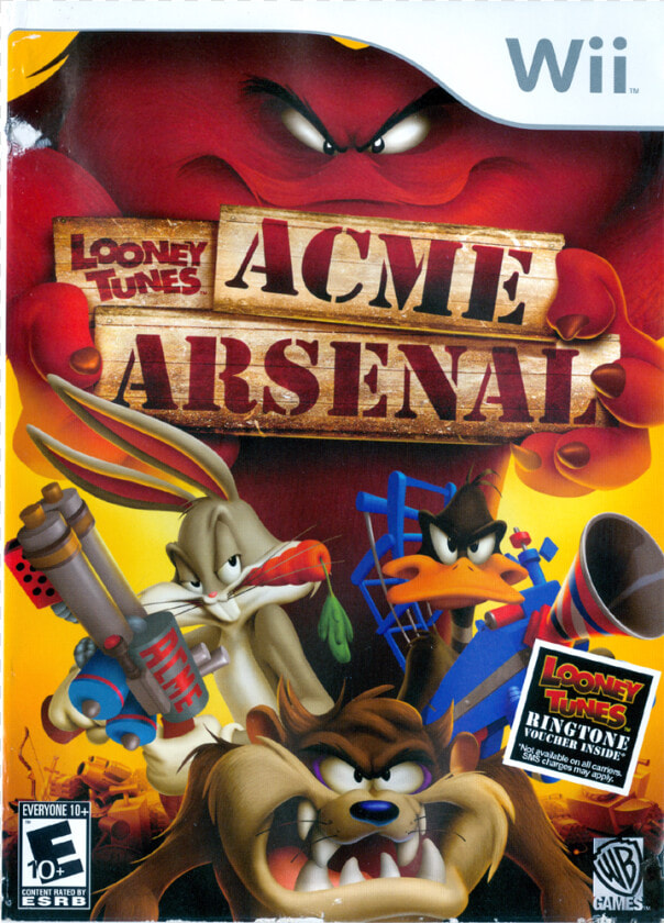 Looney Tunes Acme Arsenal Ps2  HD Png DownloadTransparent PNG