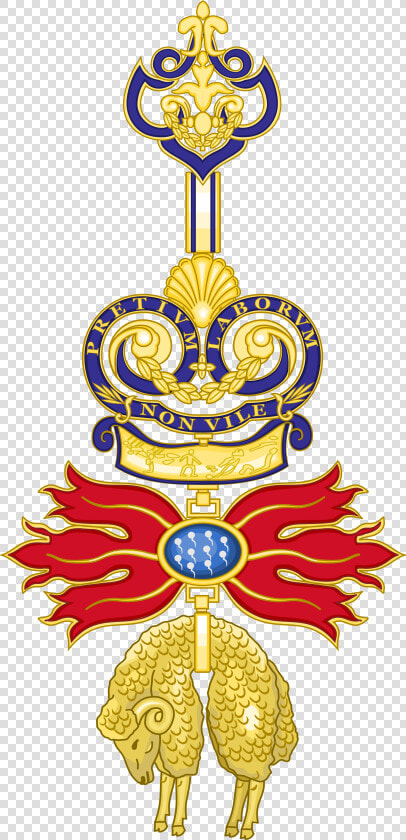 Insignia Of The Order Of The Golden Fleece   Png Download   Order Of The Golden Fleece Symbol  Transparent PngTransparent PNG