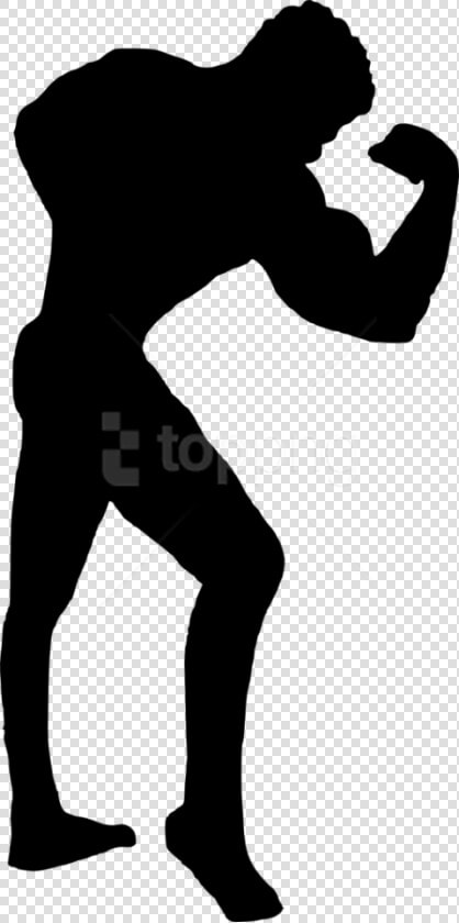 Free Png Muscle Man Bodybuilder Silhouette Png Images   Muscle Man Silhouette Png  Transparent PngTransparent PNG