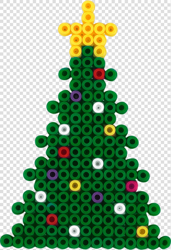 Bügelperlen Weihnachtsbaum  HD Png DownloadTransparent PNG