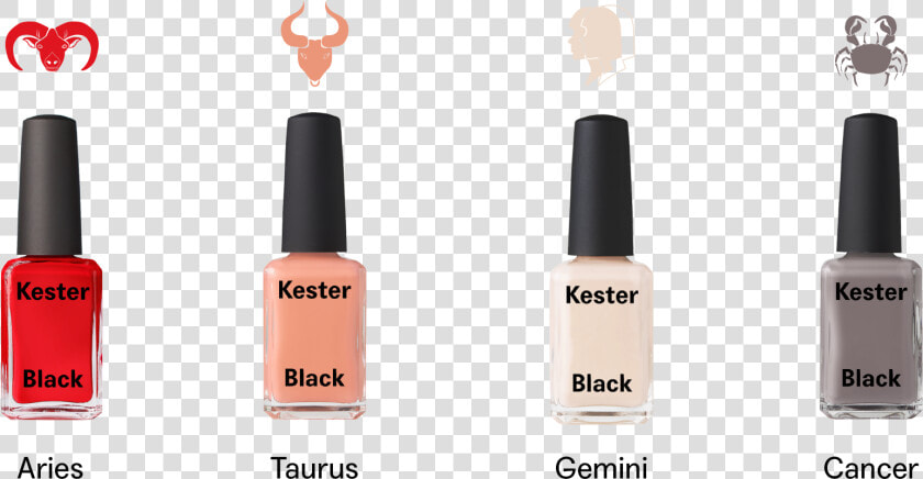 Zodiac Nail Colours   Nail Polish  HD Png DownloadTransparent PNG