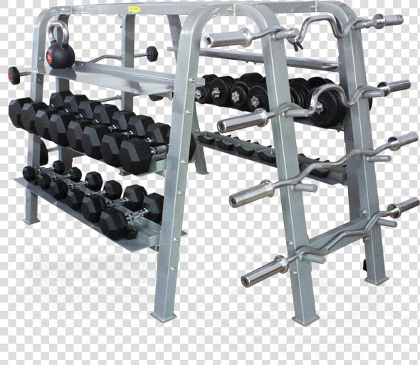 Dumbbell  amp  Barbell Rack For Commercial Gym wholesale  HD Png DownloadTransparent PNG