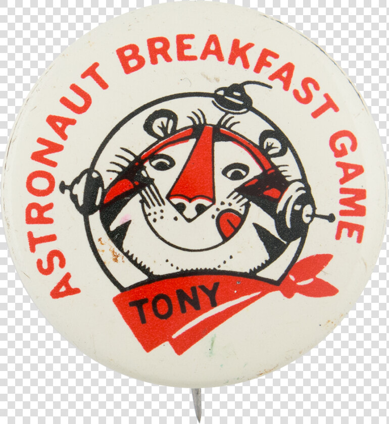 Astronaut Breakfast Game White Advertising Button Museum   Emblem  HD Png DownloadTransparent PNG