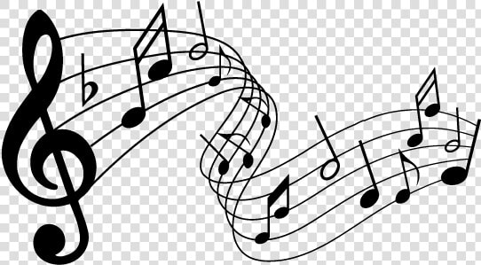 Notas Musicais  Adesivo Parede Partitura Musical Modelo   Music Free Clip Art  HD Png DownloadTransparent PNG