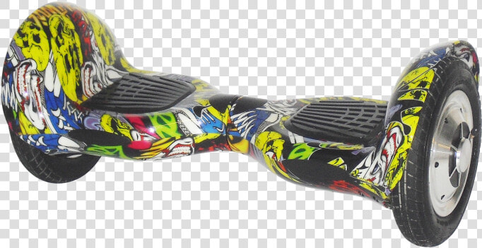 Graffiti Ten Inch Off Road Hoverboard   Eladó Hoverboard  HD Png DownloadTransparent PNG