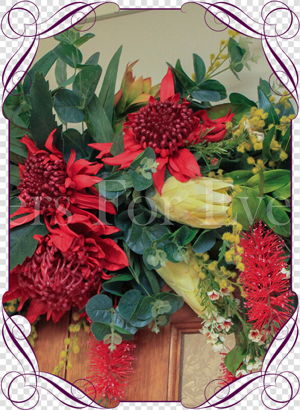 Katherine Wedding Arbor Arch Table Decoration Garland   Red Ginger  HD Png DownloadTransparent PNG