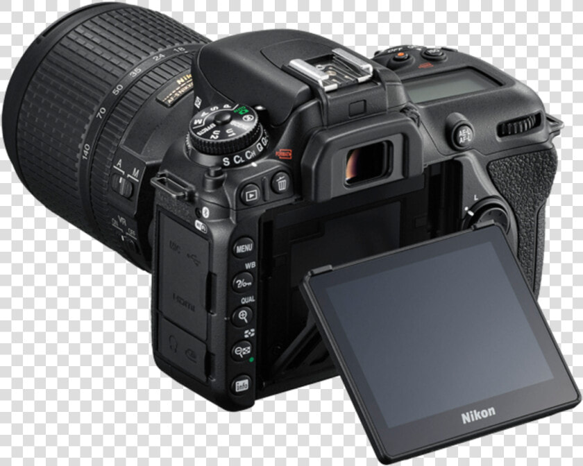 Nikon D7500 Dslr Camera Nikon   Canon 80d Vs Nikon D7500  HD Png DownloadTransparent PNG