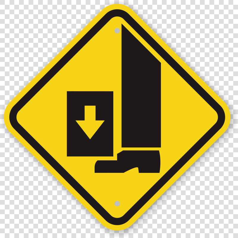 International Crushing Of Toes foot Hazard Symbol Ghs   Gas Mask Warning Sign  HD Png DownloadTransparent PNG