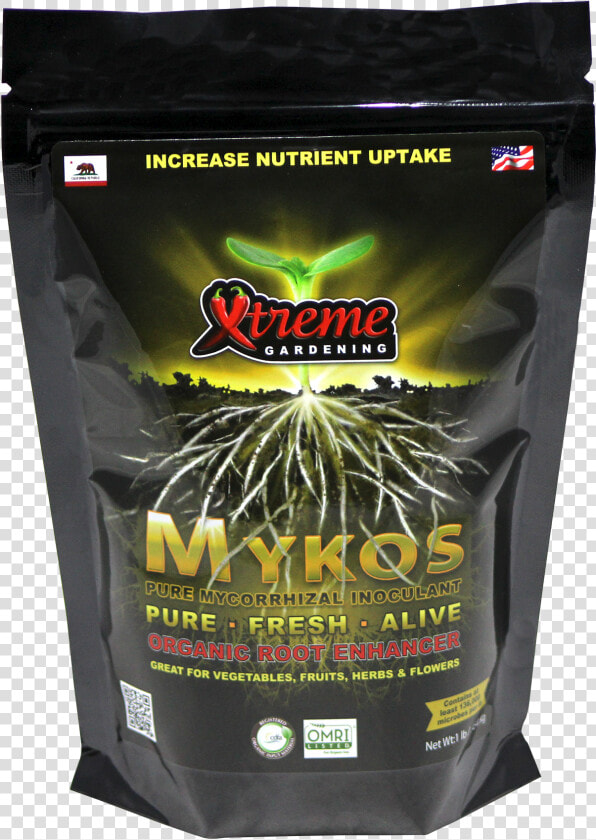 Mykos Pure Mycorrhizal Inoculant By Xtreme Gardening   Xtreme Gardening Mykos 20 Lbs  HD Png DownloadTransparent PNG