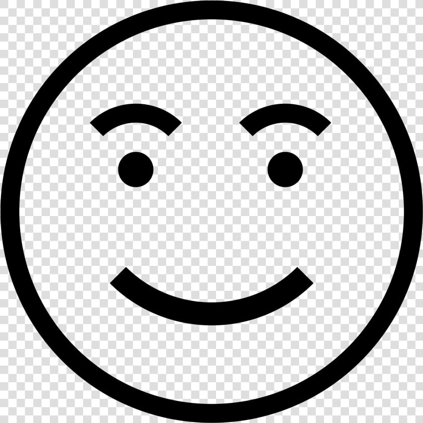 Smiley Face Black And White Clipart 1 Of   Clipart Happy Face Black And White  HD Png DownloadTransparent PNG