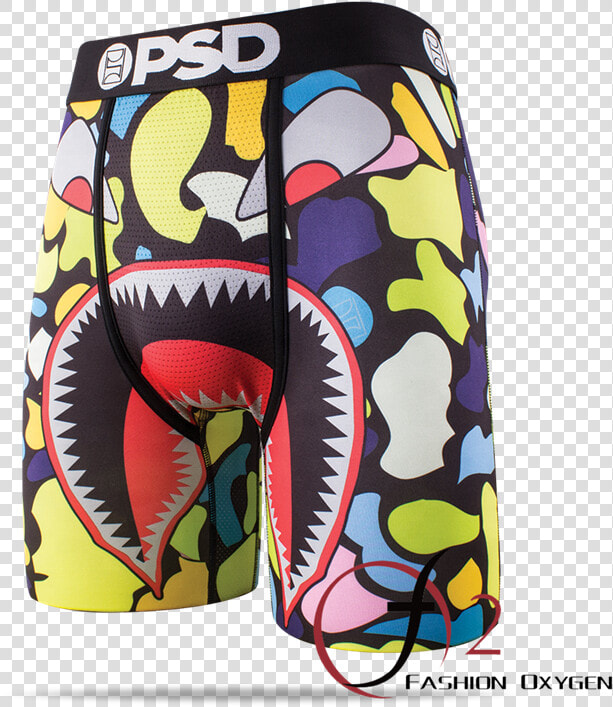 Custom Long Briefs Boys Cartoon Boxer Briefs Be Careful   Psd Underwear Multi Color  HD Png DownloadTransparent PNG