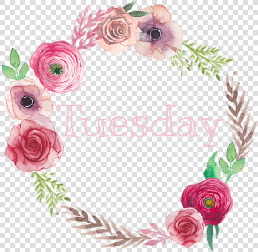  flower  ring  stiker   Yuvarlak Çerçeve Çiçek  HD Png DownloadTransparent PNG