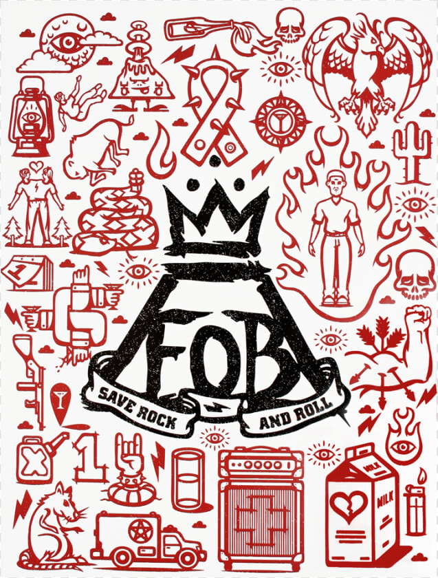 Fall Out Boy Logo Save Rock And Roll  HD Png DownloadTransparent PNG