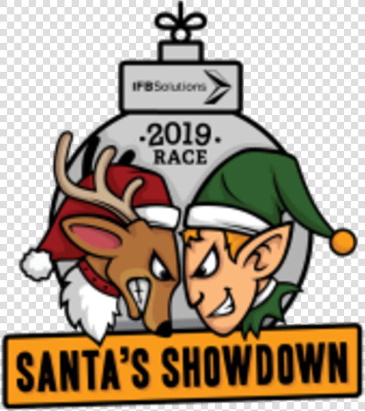 Santa S Showdown Race   Santas Showdown Ifb  HD Png DownloadTransparent PNG