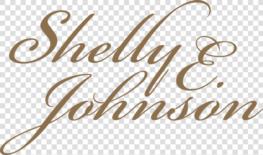 Shelly E Johnson   Calligraphy  HD Png DownloadTransparent PNG