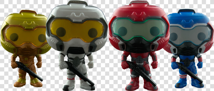 Space Marine Variants Squad Pop Vinyl Bundle   Pop Funko Doom Marine  HD Png DownloadTransparent PNG