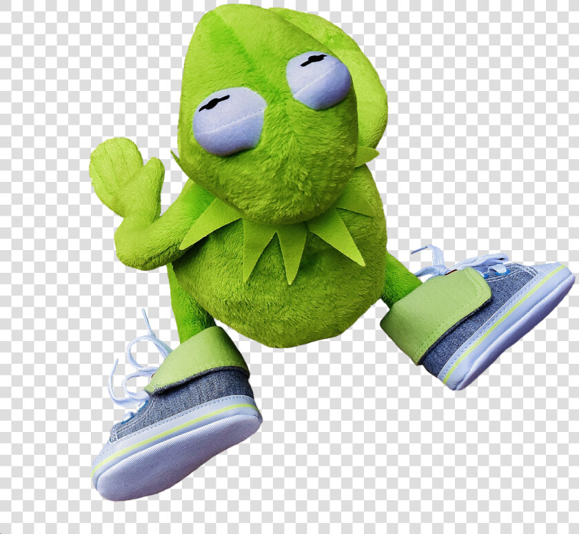 Kermit Soft Toy Stuffed Animal   Kermit Back Png Transparent  Png DownloadTransparent PNG