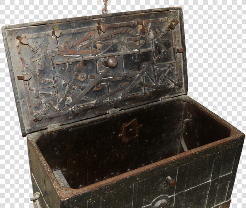 Chest  Treasure Chest  Middle Ages  Historically   Middle Ages Chest  HD Png DownloadTransparent PNG