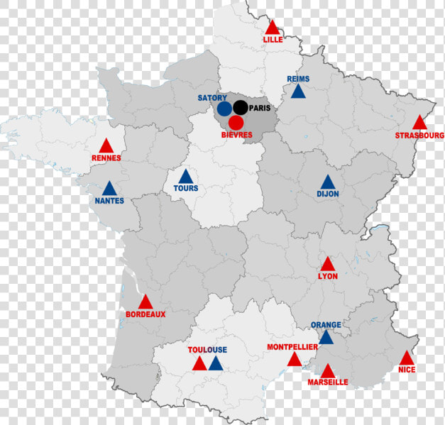 France Map French Intervention Force Police Gendarmerie   Women  39 s World Cup France Cities  HD Png DownloadTransparent PNG