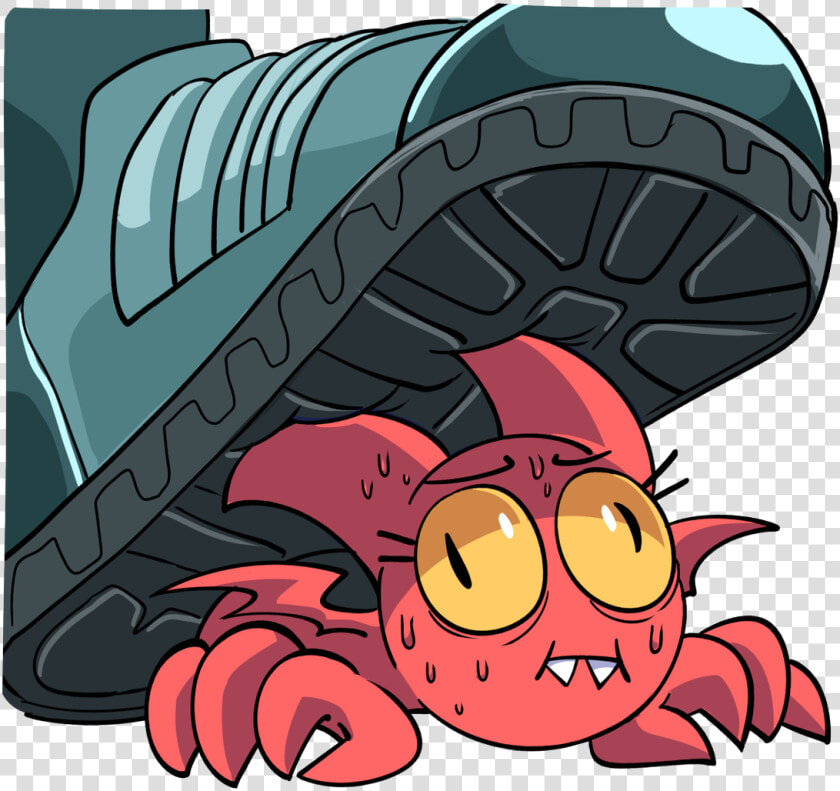 Cartoon Crab Hermit Crab Decapoda Crustacean Clip Art   Cartoon  HD Png DownloadTransparent PNG