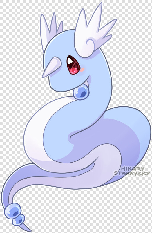 Chibi Dragonair   Cartoon  HD Png DownloadTransparent PNG