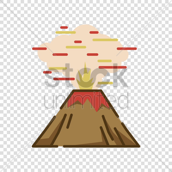 Volcanic Eruption Vector Image   Cross  HD Png DownloadTransparent PNG