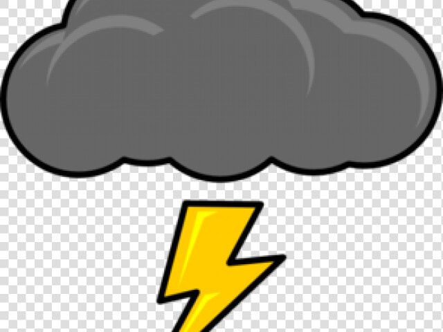 Cartoon Thunder   Thunder Clipart  HD Png DownloadTransparent PNG