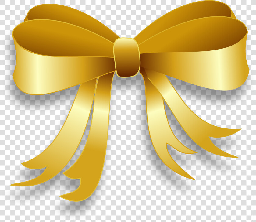 Ribbon Gold Clip Art   Gold Ribbon Clipart  HD Png DownloadTransparent PNG