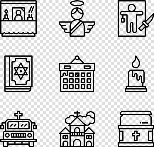 Funeral   Corruption Icons  HD Png DownloadTransparent PNG