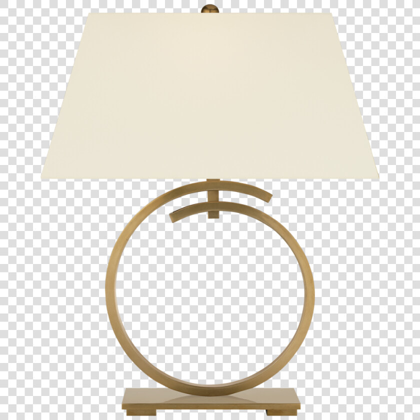 Launceton Large Ring Table Lamp In Antique  Burn   Lampshade  HD Png DownloadTransparent PNG