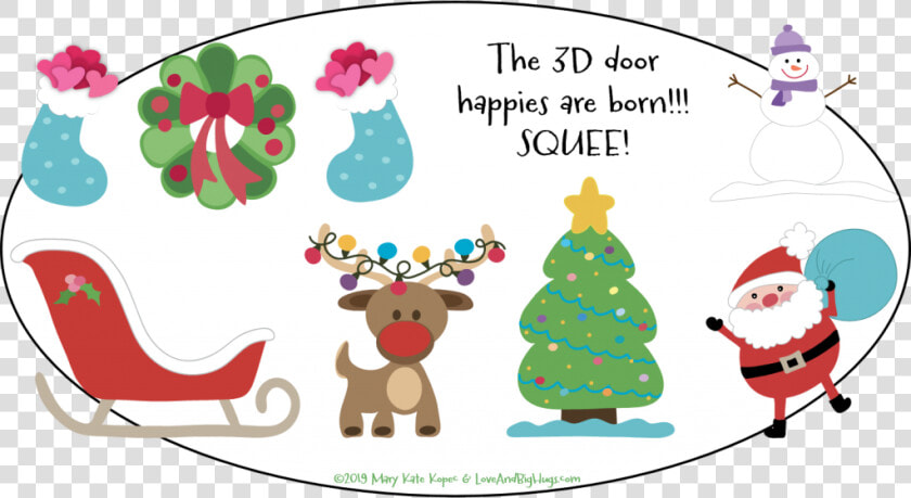 Holiday Door Decorating Contest Challenge Accepted   Cartoon  HD Png DownloadTransparent PNG