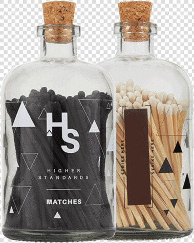 Higher Standards Large Match Bottle  HD Png DownloadTransparent PNG