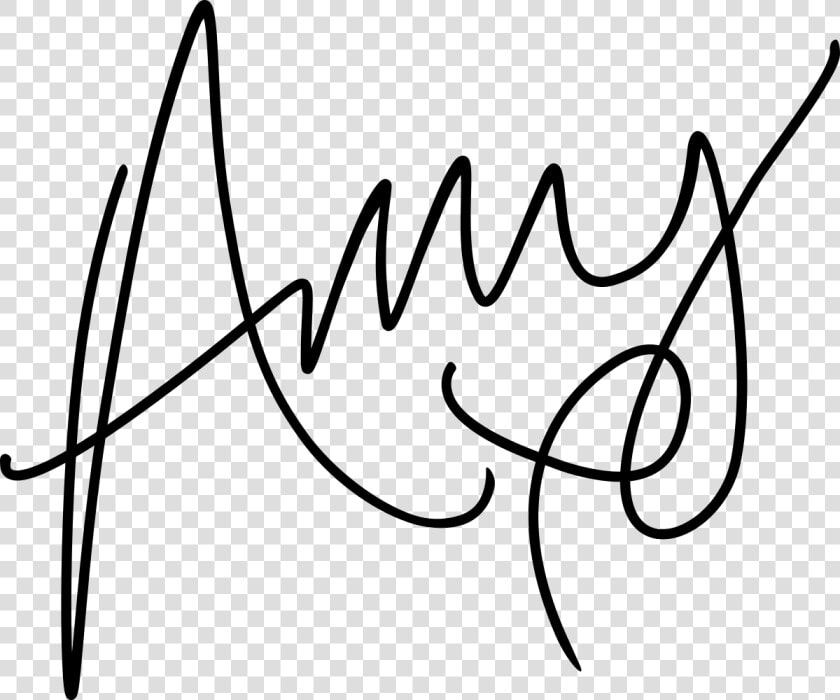 Amy Winehouse Signature  HD Png DownloadTransparent PNG