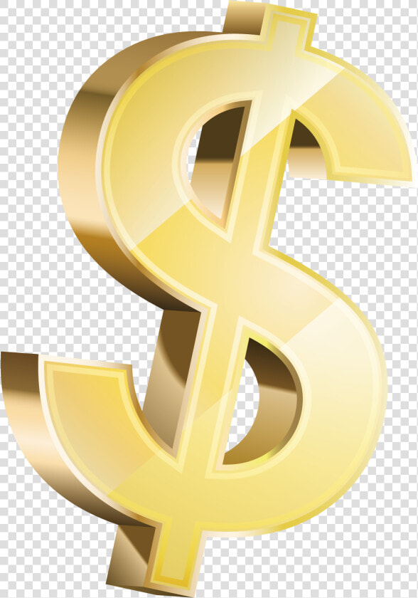 Money Symbol Png   Gold Transparent Background Money Sign  Png DownloadTransparent PNG