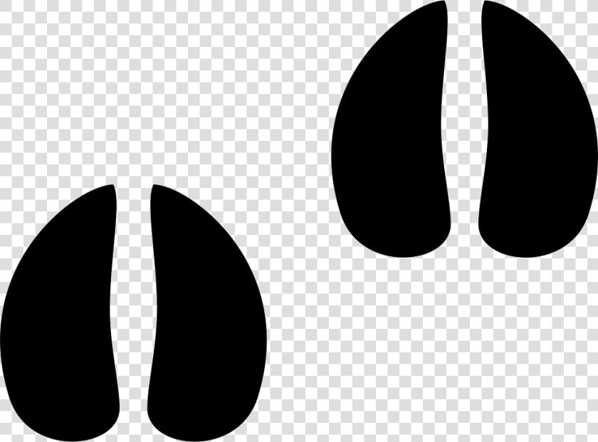 Clip Art Deer Footprint   Huellas De Vaca Png  Transparent PngTransparent PNG