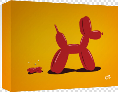 Balloon Dog Takes A Poo  HD Png DownloadTransparent PNG