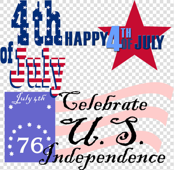 July Clipart God Bless America   Happy Fourth Of July Clip Art  HD Png DownloadTransparent PNG