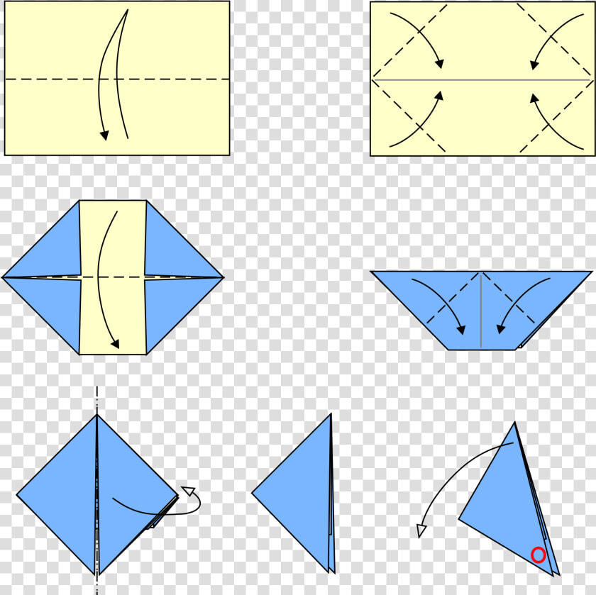 Beautiful Paper Poppers Instructions   Triangle  HD Png DownloadTransparent PNG