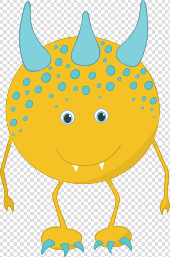 Yellow Monster Clipart Clipartfest   Cute Monster Clip Art  HD Png DownloadTransparent PNG