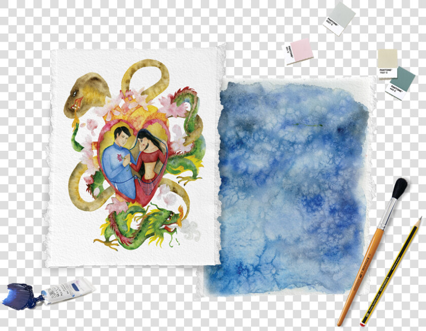 Vidhi Dattani Announcement Watercolor Tools   Craft  HD Png DownloadTransparent PNG