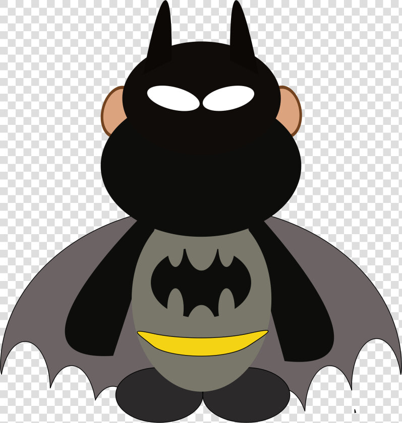 Comic Monkey Clip Arts   Monkey Batman  HD Png DownloadTransparent PNG