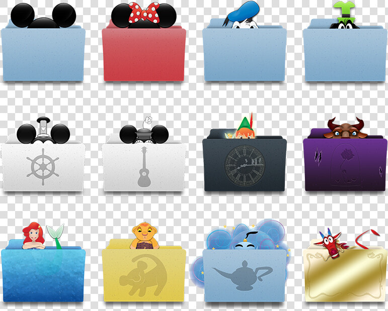 Magic Folder Icons   Disney Folder Icons Mac  HD Png DownloadTransparent PNG