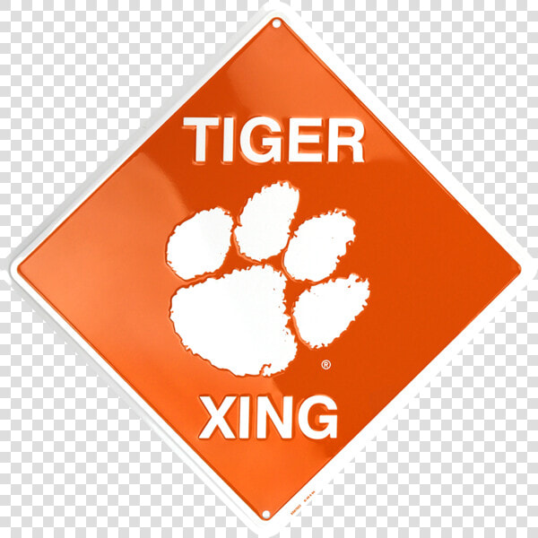 Clemson Tiger Xing   Clemson Flag  HD Png DownloadTransparent PNG