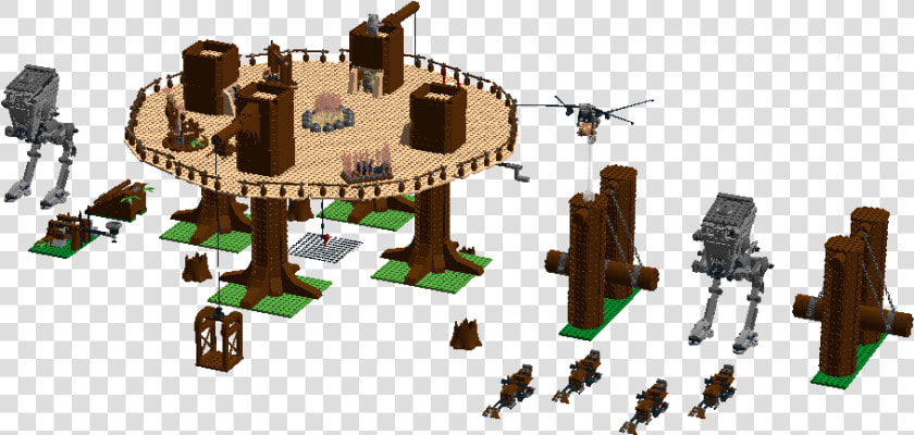 Ldd Ewok Village  By Jamie75   House  HD Png DownloadTransparent PNG