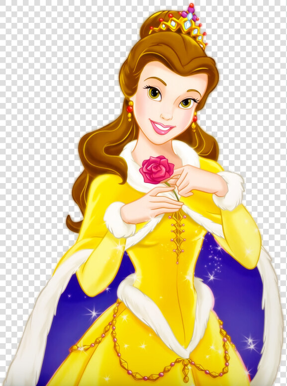 Disney Clipart  Belle Beauty And The Beast  Christmas   Cartoon Belle Beauty And The Beast  HD Png DownloadTransparent PNG