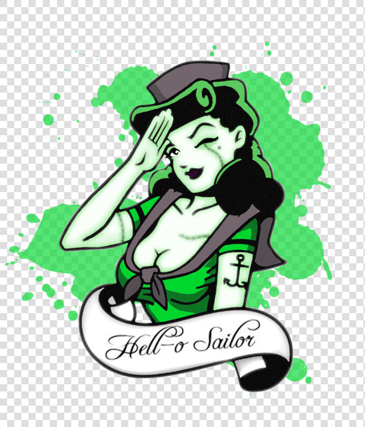 Sailor Clipart Pin Up   Hello Sailor Vector Png  Transparent PngTransparent PNG